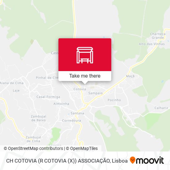 CH COTOVIA (R COTOVIA (X)) ASSOCIAÇÃO map