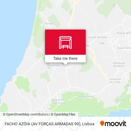 FACHO AZÓIA (AV FORÇAS ARMADAS 90) map