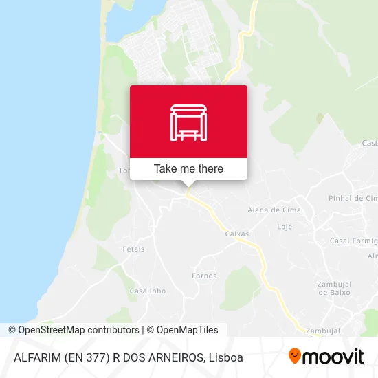 ALFARIM (EN 377) R DOS ARNEIROS map