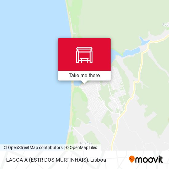 LAGOA A (ESTR DOS MURTINHAIS) map