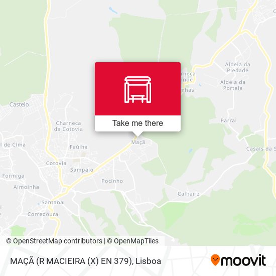 MAÇÃ (R MACIEIRA (X) EN 379) map