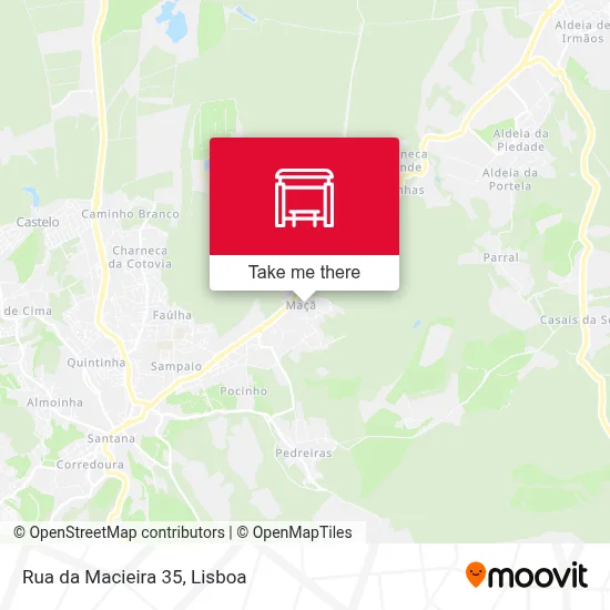 Rua da Macieira 35 map