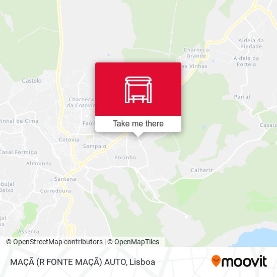 MAÇÃ (R FONTE MAÇÃ) AUTO map