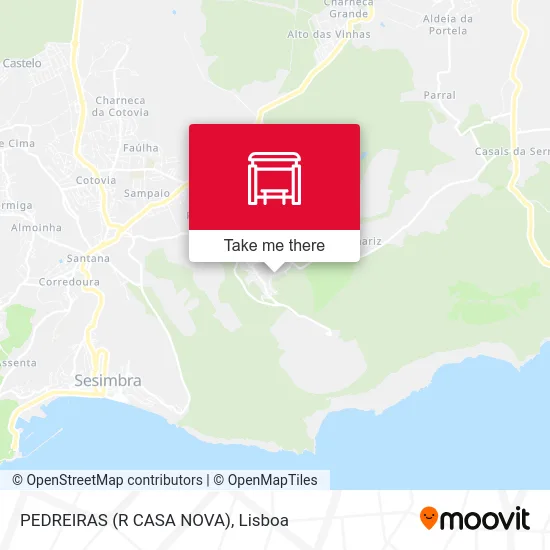 PEDREIRAS (R CASA NOVA) map
