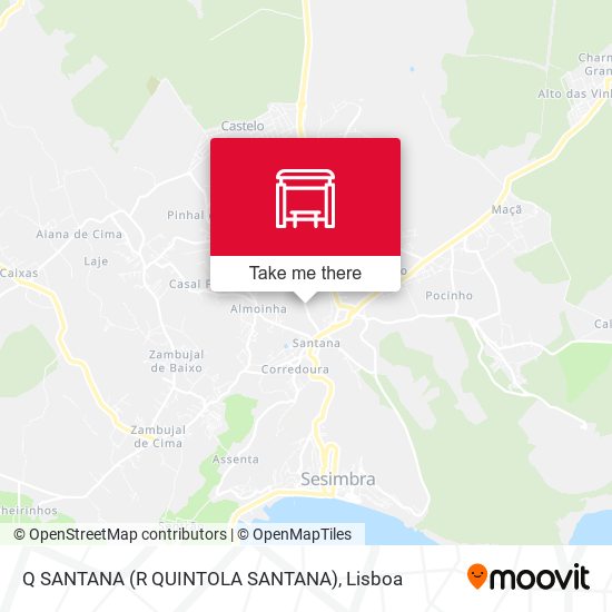Q SANTANA (R QUINTOLA SANTANA) map