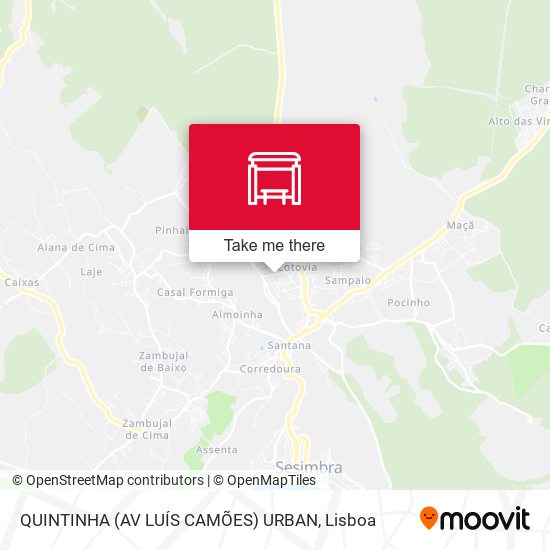 QUINTINHA (AV LUÍS CAMÕES) URBAN mapa