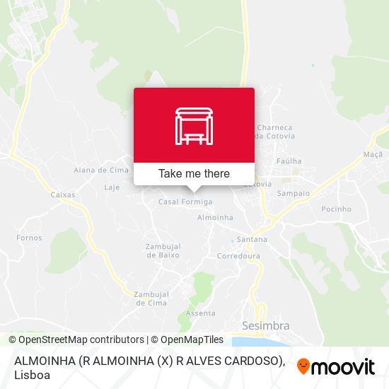 ALMOINHA (R ALMOINHA (X) R ALVES CARDOSO) map