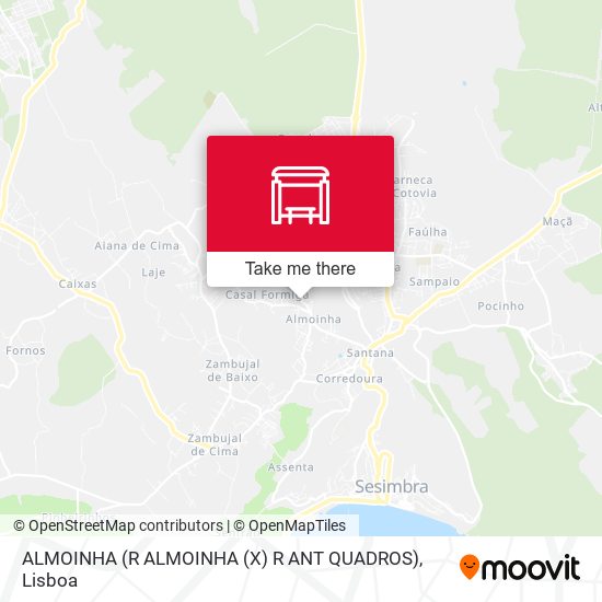 ALMOINHA (R ALMOINHA (X) R ANT QUADROS) map