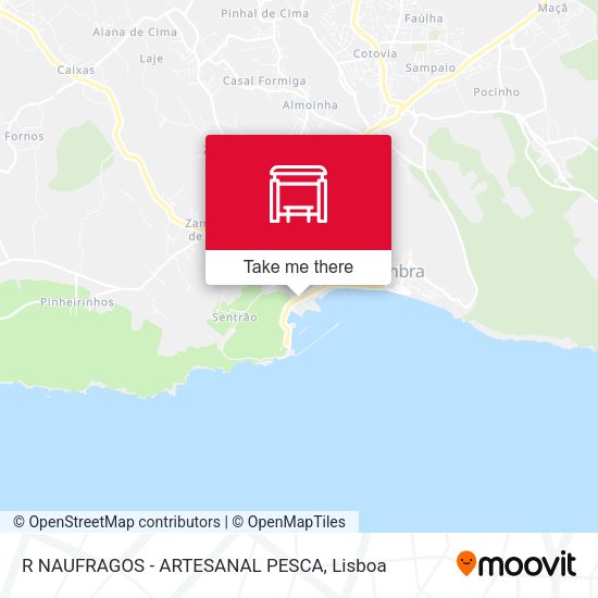 R NAUFRAGOS - ARTESANAL PESCA mapa