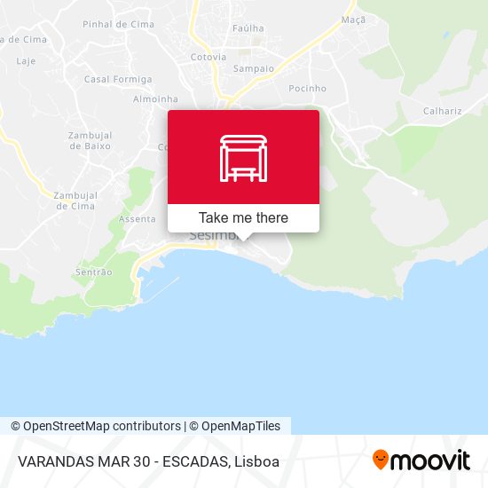 VARANDAS MAR 30 - ESCADAS mapa