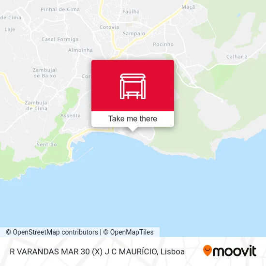 R VARANDAS MAR 30 (X) J C MAURÍCIO map