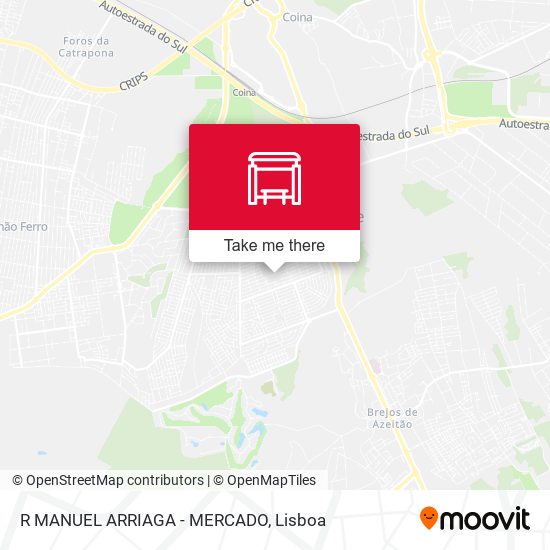 R MANUEL ARRIAGA - MERCADO map