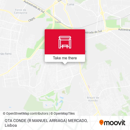 QTA CONDE (R MANUEL ARRIAGA) MERCADO map