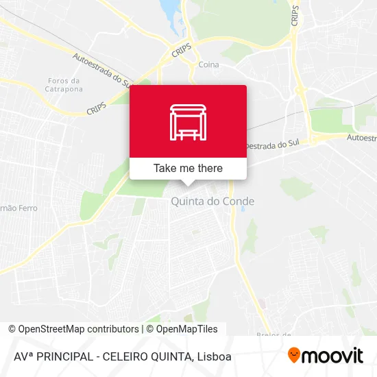 AVª PRINCIPAL - CELEIRO QUINTA map
