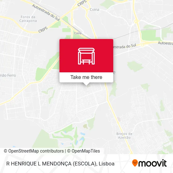 R HENRIQUE L MENDONÇA (ESCOLA) map