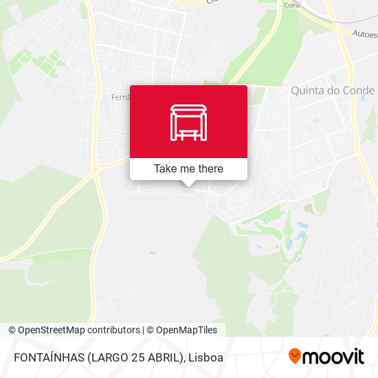 FONTAÍNHAS (LARGO 25 ABRIL) map