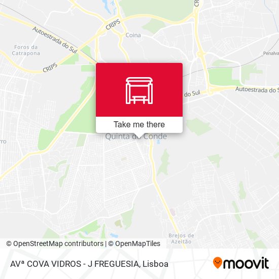 AVª COVA VIDROS - J FREGUESIA map
