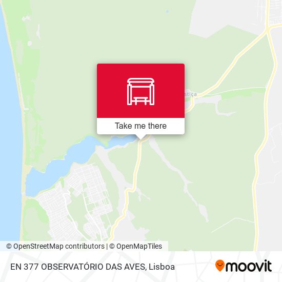 EN 377 OBSERVATÓRIO DAS AVES mapa