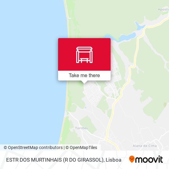 ESTR DOS MURTINHAIS (R DO GIRASSOL) mapa