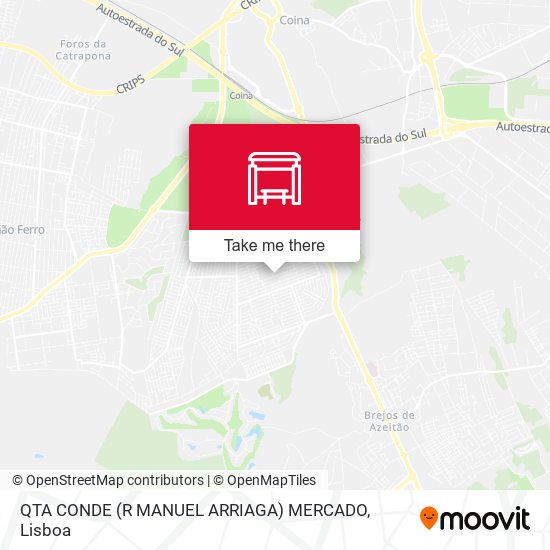 QTA CONDE (R MANUEL ARRIAGA) MERCADO map