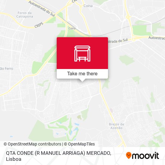 QTA CONDE (R MANUEL ARRIAGA) MERCADO mapa