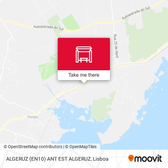 ALGERUZ (EN10) ANT EST ALGERUZ mapa