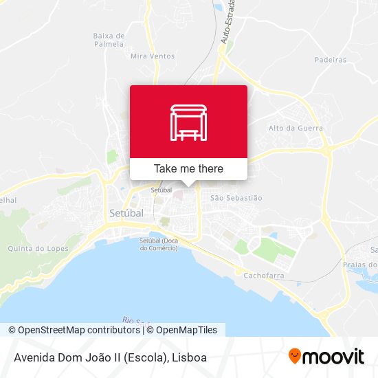 Avenida Dom João II (Escola) map