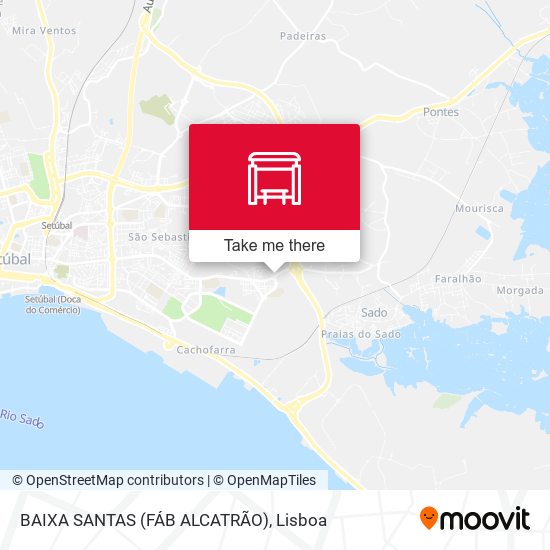 BAIXA SANTAS (FÁB ALCATRÃO) map