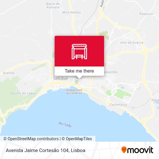 Avenida Jaime Cortesão 104 map