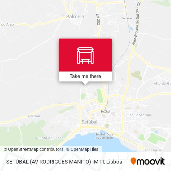 SETÚBAL (AV RODRIGUES MANITO) IMTT mapa
