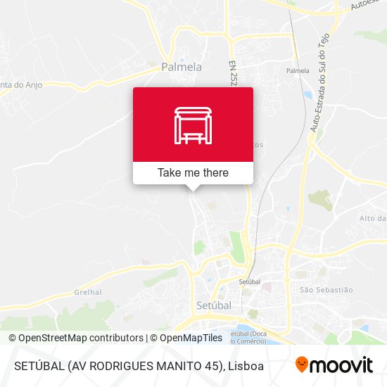 SETÚBAL (AV RODRIGUES MANITO 45) map