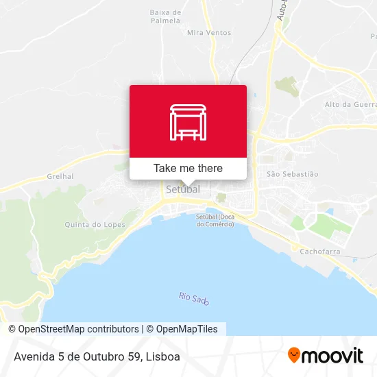 Avenida 5 de Outubro 59 map