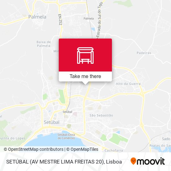 SETÚBAL (AV MESTRE LIMA FREITAS 20) map