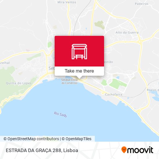 ESTRADA DA GRAÇA 288 map