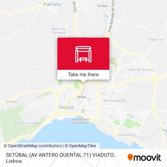 SETÚBAL (AV ANTERO QUENTAL 71) VIADUTO map