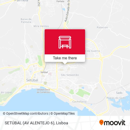 SETÚBAL (AV ALENTEJO 6) map