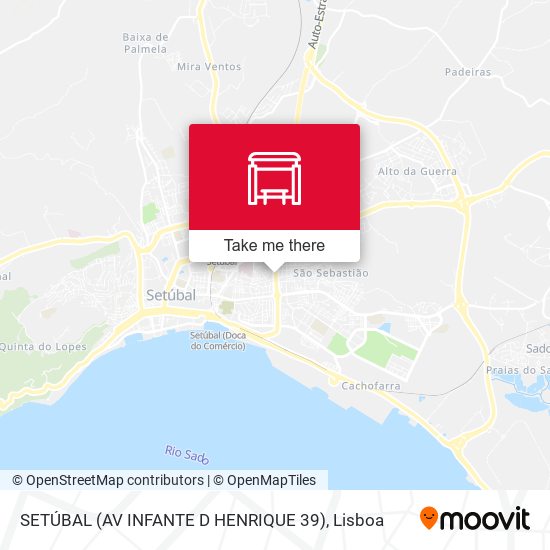 SETÚBAL (AV INFANTE D HENRIQUE 39) map