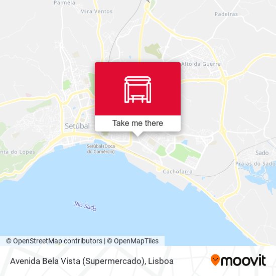 Avenida Bela Vista (Supermercado) map