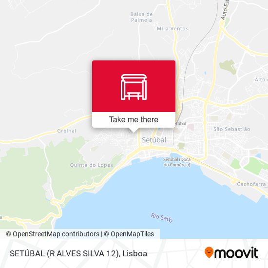 SETÚBAL (R ALVES SILVA 12) mapa