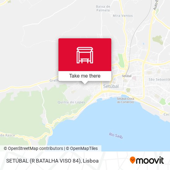 SETÚBAL (R BATALHA VISO 84) map