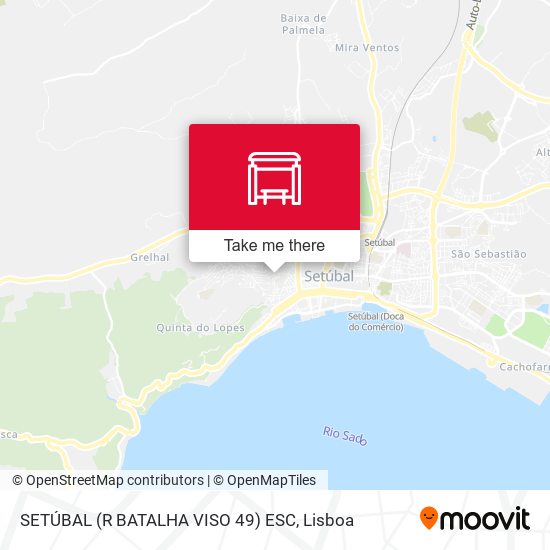 SETÚBAL (R BATALHA VISO 49) ESC map
