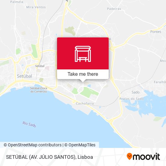 SETÚBAL (AV. JÚLIO SANTOS) map