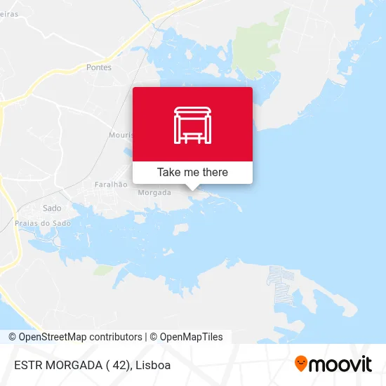 ESTR MORGADA ( 42) map