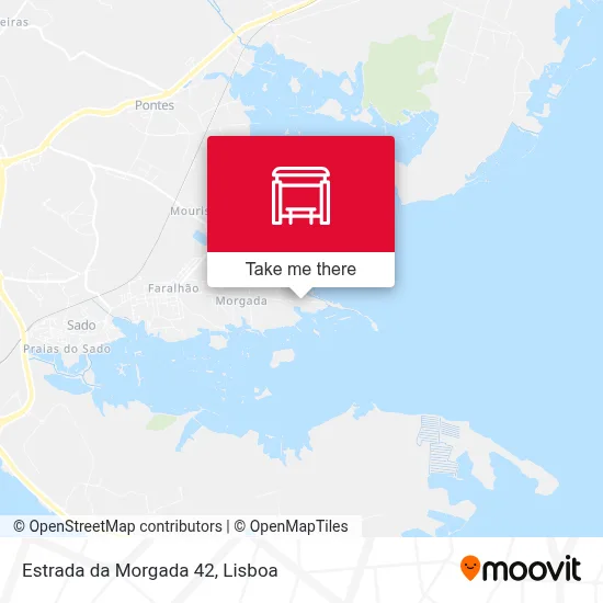 Estrada da Morgada 42 map