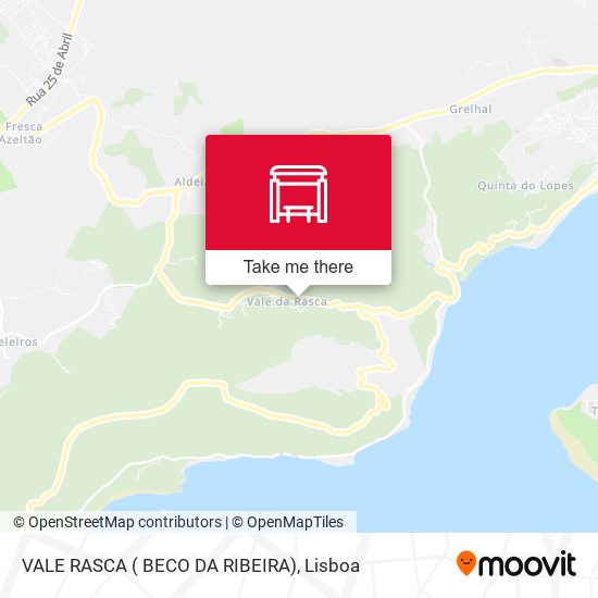 VALE RASCA ( BECO DA RIBEIRA) map