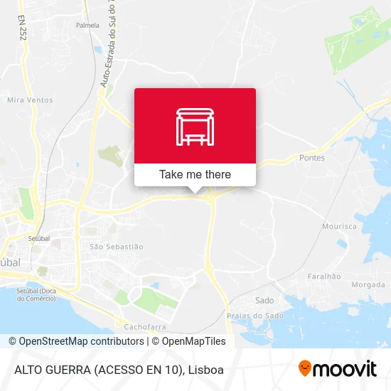 ALTO GUERRA (ACESSO EN 10) map