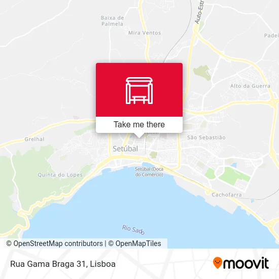 Rua Gama Braga 31 map