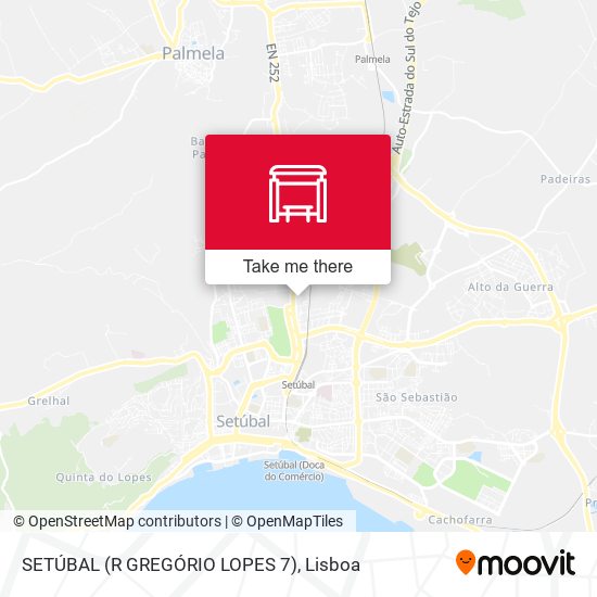 SETÚBAL (R GREGÓRIO LOPES 7) map