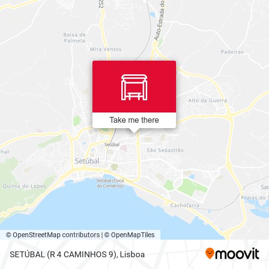 SETÚBAL (R 4 CAMINHOS 9) map