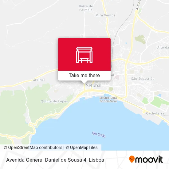 Avenida General Daniel de Sousa 4 map